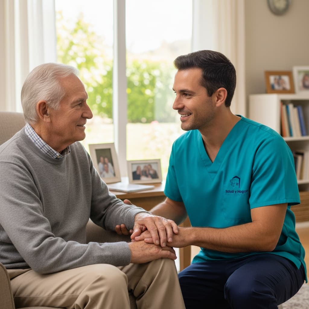 Médico a domicilio para adulto mayor en casa